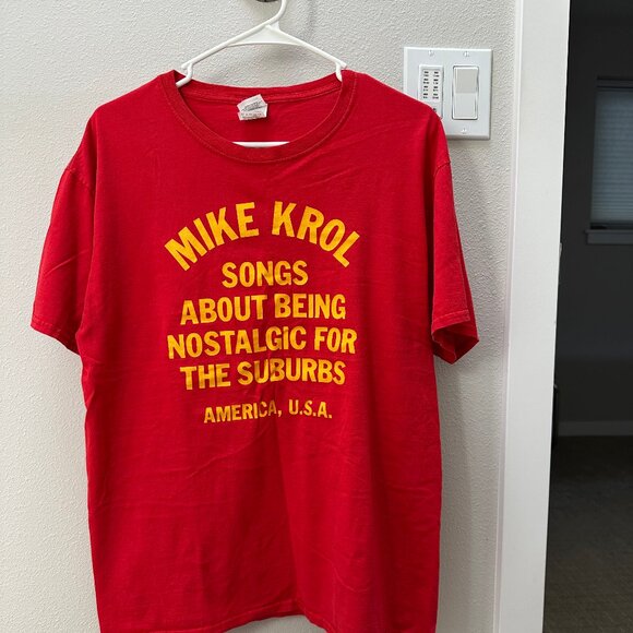 Mike Krol Red Shirt (Large) - Picture 1 of 2